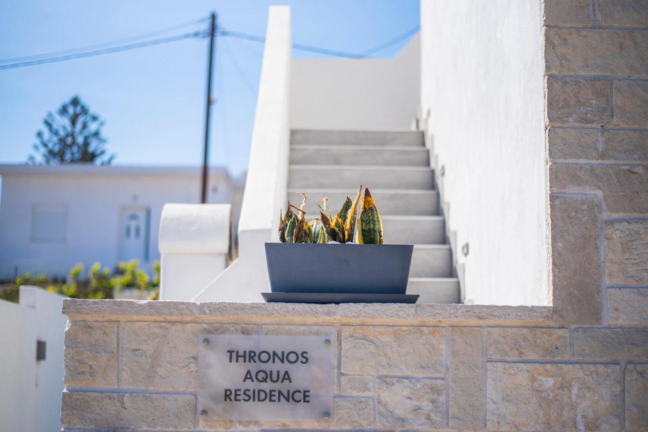 Thronos Aqua Residence A Sea View Luxury Villa Pachia Ammos Exterior photo